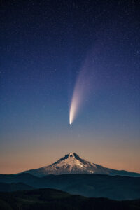 Comet NEOWISE and Mt. Hood